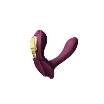 Aya - Draagbare Vibrator - Fluweel Paars