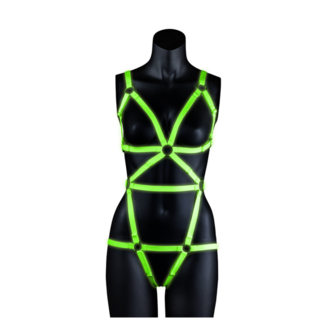 Body-Bekleding Harnas - Glow in the Dark - L/XL