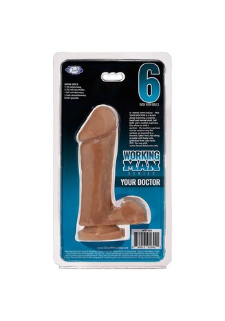 Working Man - Your Doctor Dildo - 6" / 15 cm