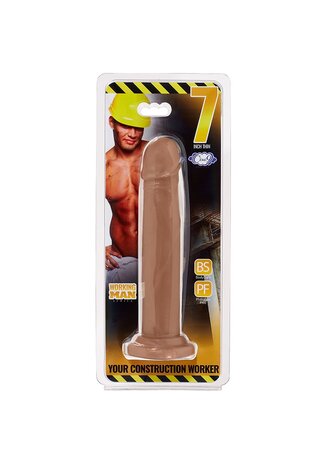 Working Man - Your Construction Worker Dildo - 7" / 18 cm
