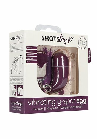 Wireless Vibrating G-Spot Egg - Medium