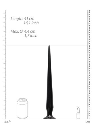 Ass Spike Dildo - 17" / 42 cm