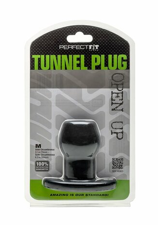 Tunnel Plug - Hollow Butt Plug - M