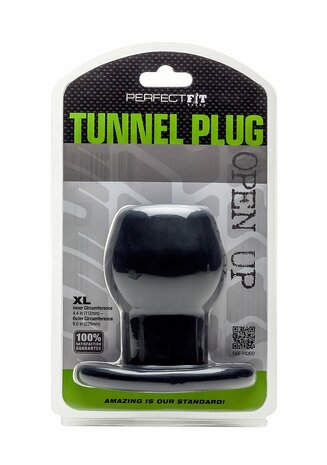 Tunnel Plug - Hollow Butt Plug - XL