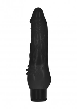 Fat Realistic Dildo Vibrator - 8" / 20 cm