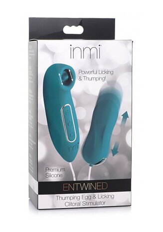 Entwined - Thumping Egg and Licking Clitoral Stimulator