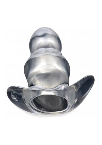 Clear View - Hollow Anal Plug - Small