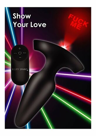 Laser Fuck Me - Butt Plug with Remote Control - Small