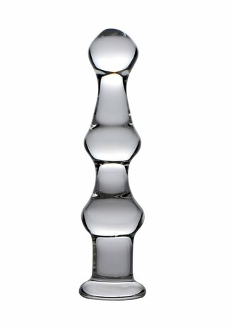 Mammoth - Glass Dildo with 3 Bumps