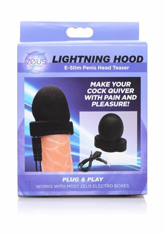 Lightning Hood - E-Stim Penis Head Teaser