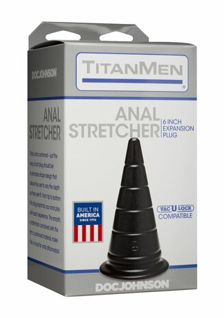 Anal Stretcher Plug - Butt Plug - 6" / 15 cm