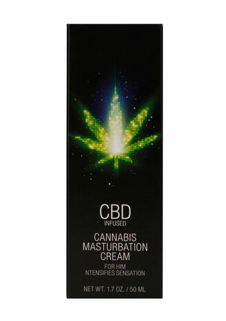 CBD Cannabis Masturbation Cream for Him - 2 fl oz / 50 ml