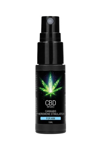 CBD Cannabis Pheromone Stimulator For Him - 0.5 fl oz / 15 ml