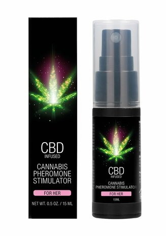 CBD Cannabis Pheromone Stimulator For Her - 0.5 fl oz / 15 ml