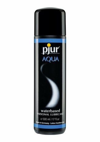 Aqua - Waterbased Lubricant and Massage Gel - 17 fl oz / 500 ml