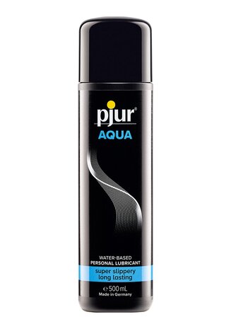 Aqua - Waterbased Lubricant and Massage Gel - 17 fl oz / 500 ml