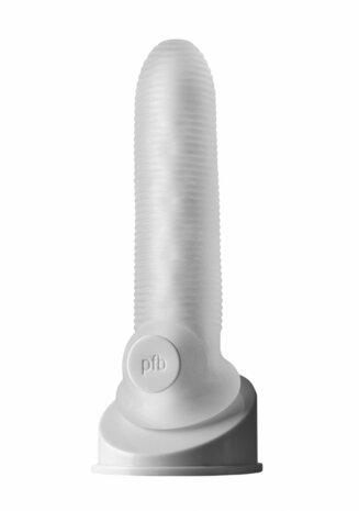 Fat Boy Micro Ribbed Sheath - Dildo - 6" / 16,5 cm