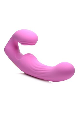 U-Pulse - Silicone Pulsating and Vibrating Strapless Strap-On