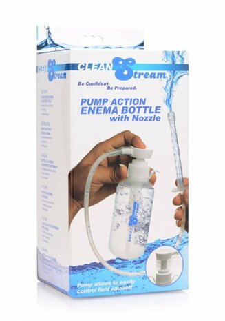 Pump Action - Enema Bottle with Nozzle