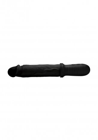Auto Pounder - Vibrating and Thrusting Dildo with Handle