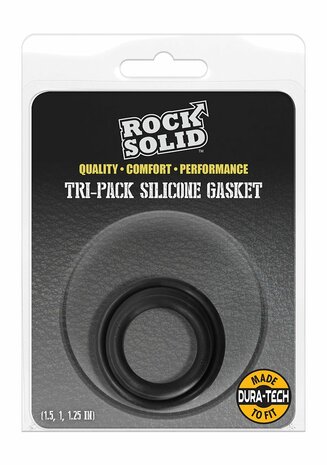 Tri-Pack Silicone Gasket - Cockring Set