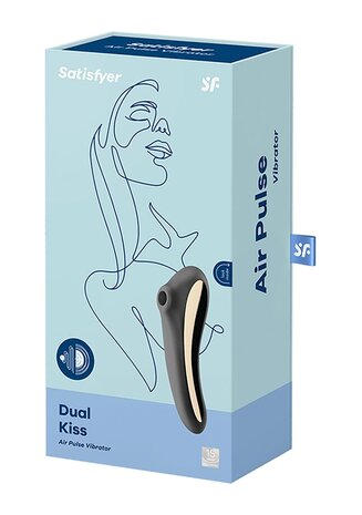 Dual Kiss - Air Pulse Vibrator