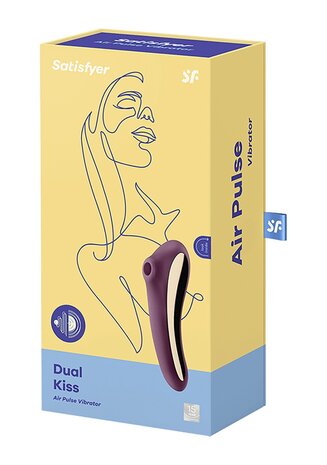 Dual Kiss - Air Pulse Vibrator