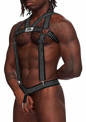 Elastic Harness with Studs - S One Size