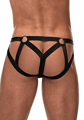 "Cage Matte" Strappy Ring Jock - S/M L/XL