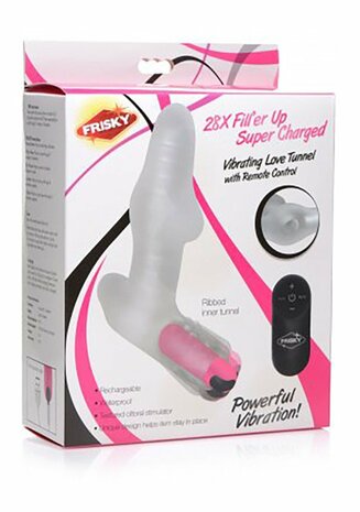 Filler Up - Vibrating Love Tunnel + Remote Control