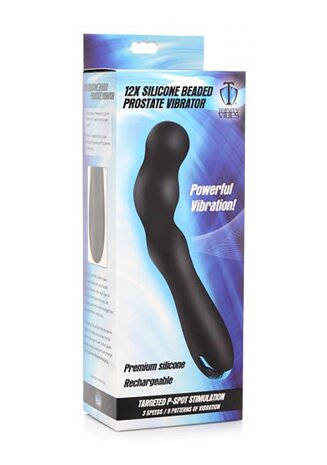 Prostate Vibrator with Silicone Beads
