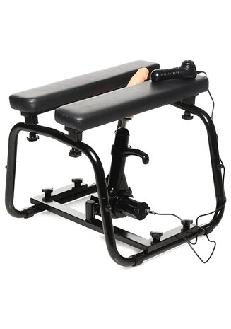 Deluxe Bangin' Bench with Sex Machine - Black