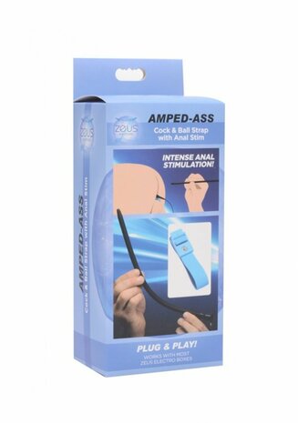 Amped Ass - Cock and Ball Strap with Anal Stimulation
