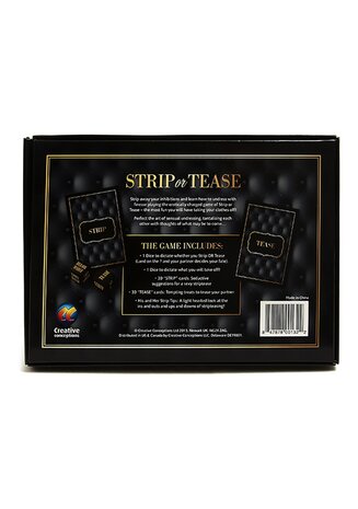 Strip or Tease - Sexy Dice Card Game