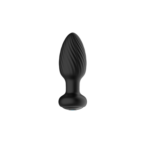 Tornado - Remote Control Rotating Butt Plug - Black