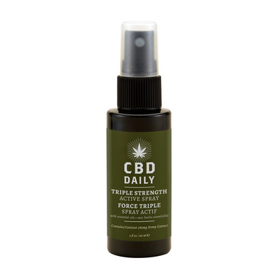 CBD Daily Active Spray with Triple Action - 2 fl oz / 60 ml