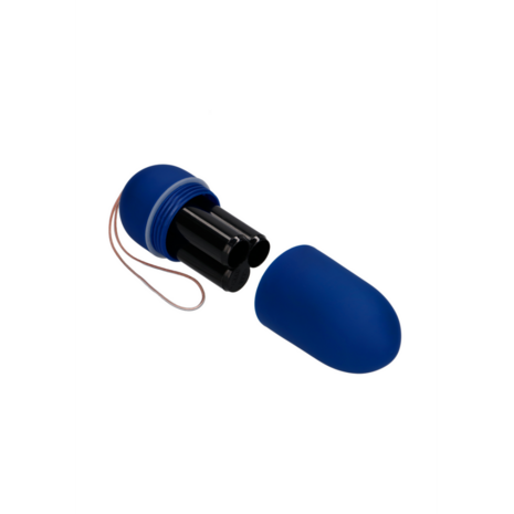 Vibrating Egg with 10 Speeds and Remote Control - L - Blue