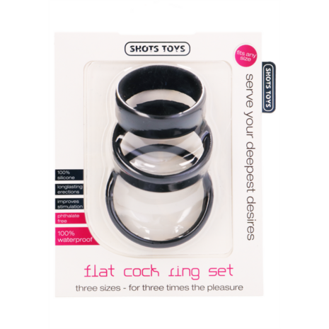 Flat Cockring Set