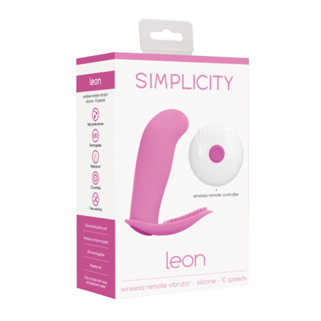 Leon - Wireless Vibrator with Remote Control