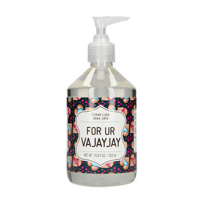 For Ur Vajayjay - Waterbased Lubricant - 17 fl oz / 500 ml