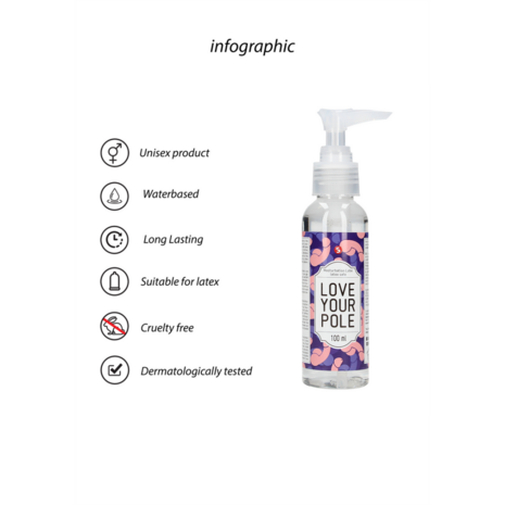 Love Your Pole - Masturbation Lubricant - 3 fl oz / 100 ml