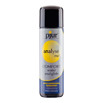 Analyze Me! - Waterbased Glijmiddel en Massagegel met Hyaluronzuur - 8 fl oz / 250 ml