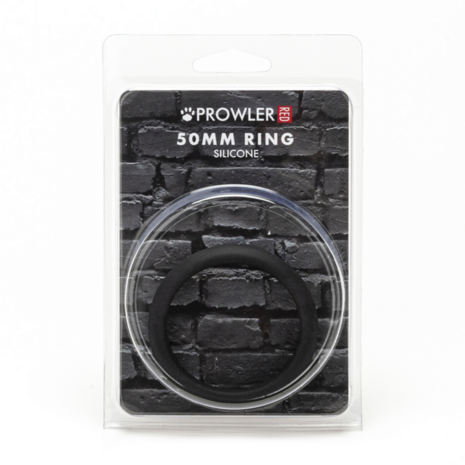 Silicone 50mm Ring - Black