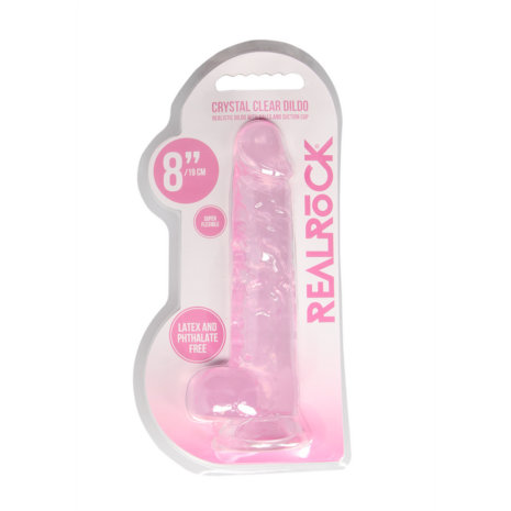 Realistic Dildo with Balls - 8 / 21 cm