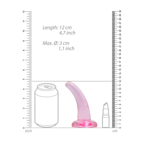 Non-Realistic Dildo with Suction Cup - 5 / 11,5 cm