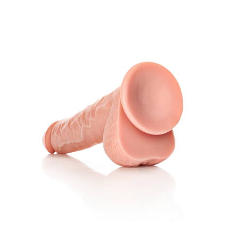 Straight Realistic Dildo with Balls and Suction Cup - 12 / 30,5 cm