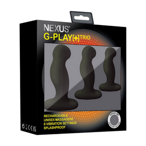 Gplaytrio+ - Unisex Rechargeable Vibrator Set