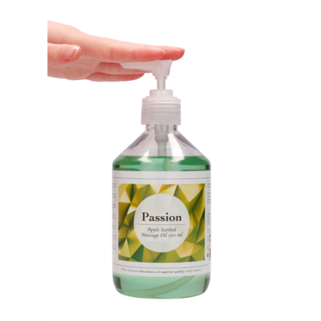 Passion - Massage Oil - Apple Scented - 17 fl oz / 500 ml