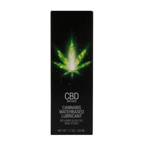 CBD Cannabis Waterbased Lubricant - 2 fl oz / 50 ml