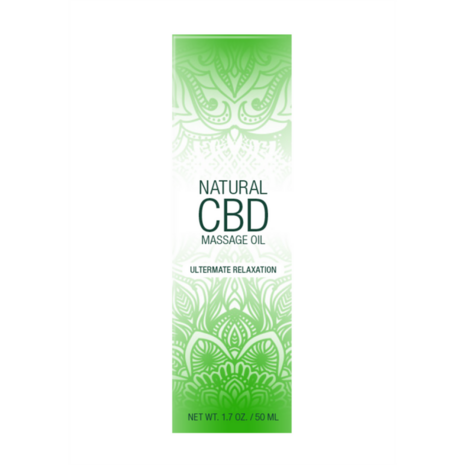 Natural CBD - Massage Oil - 2 fl oz / 50 ml